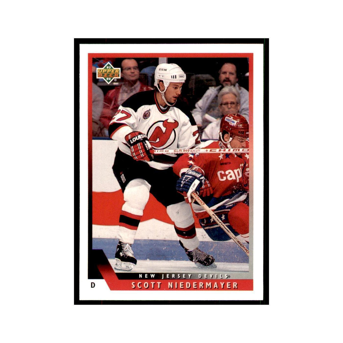1993 Upper Deck Scott Niedermayer Hockey Cards #25