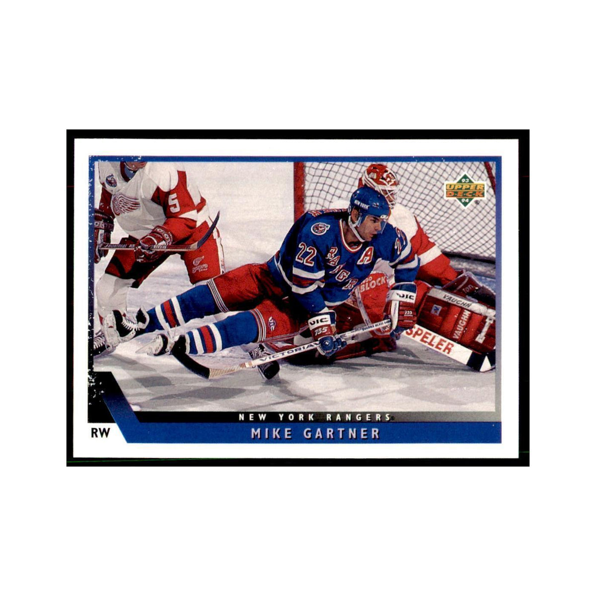 1993 Upper Deck Mike Gartner Hockey Cards #205