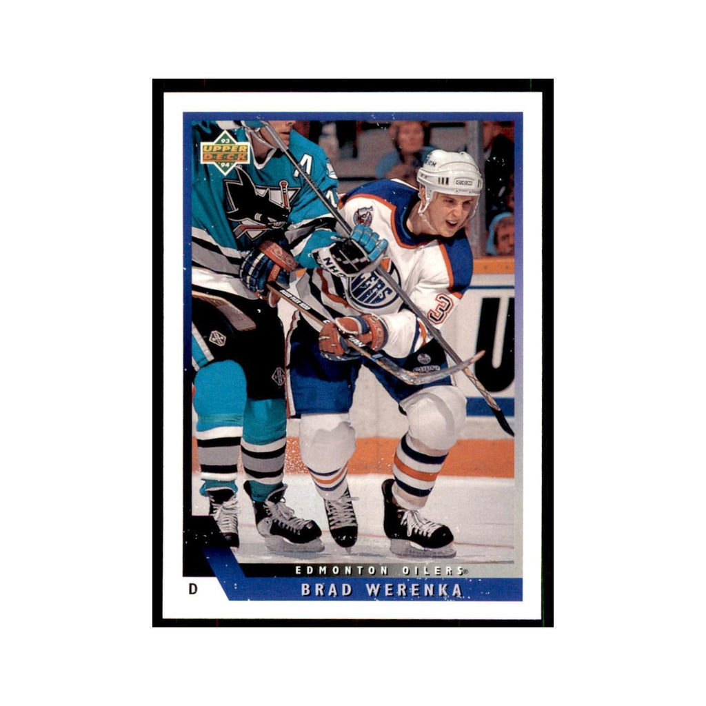1993 Upper Deck Brad Werenka Hockey Cards #41