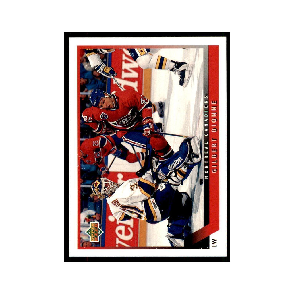 1993 Upper Deck Gilbert Dionne Hockey Cards #117
