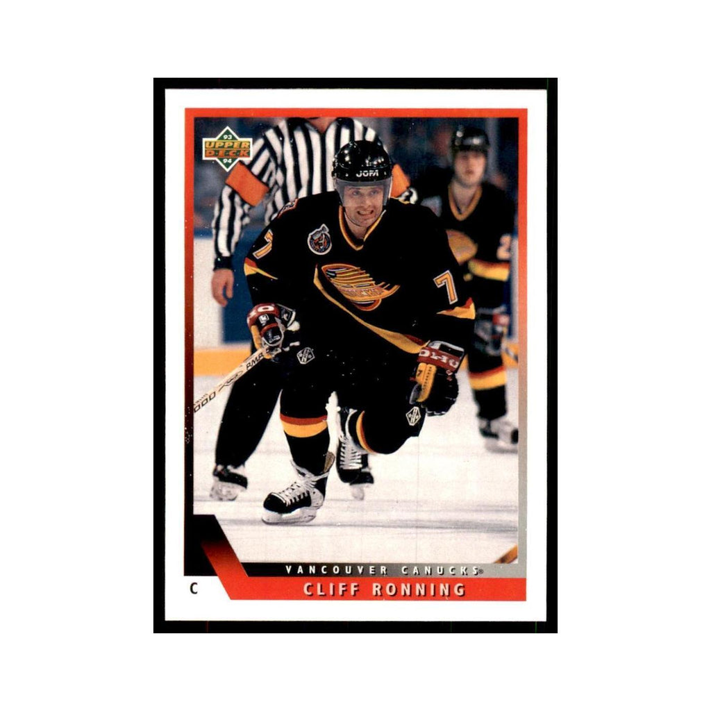 1993 Upper Deck Cliff Ronning Hockey Cards #211