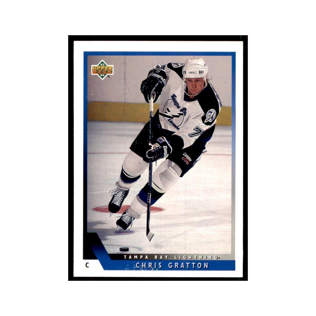 1993 Upper Deck Chris Gratton Hockey Cards #78