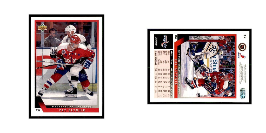 1993 Upper Deck Pat Elynuik Hockey Cards #75