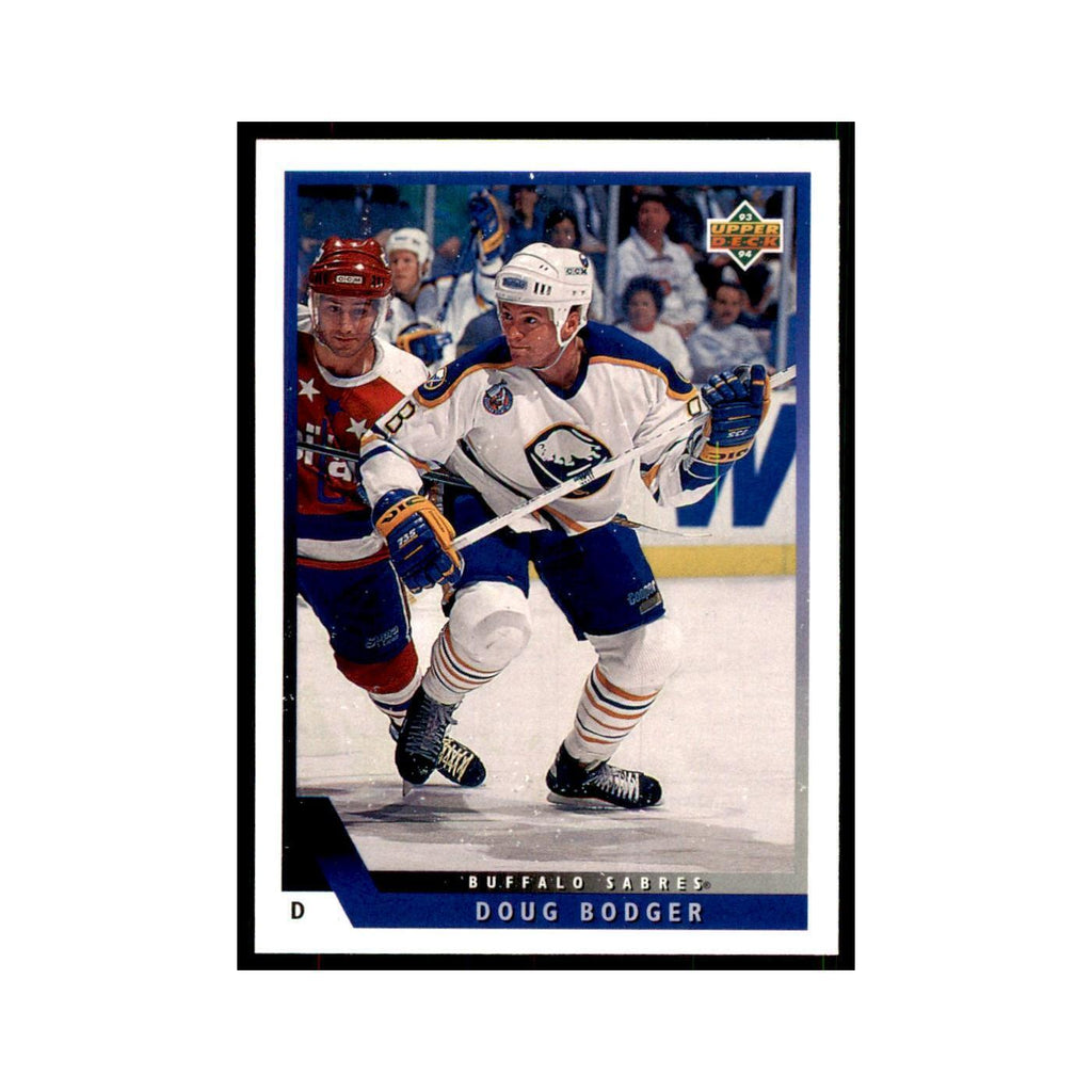 1993 Upper Deck Doug Bodger Hockey Cards #187