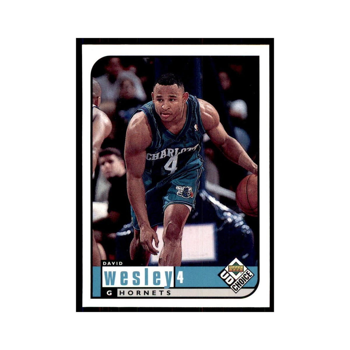 1998 UD Choice David Wesley Basketball Cards #12