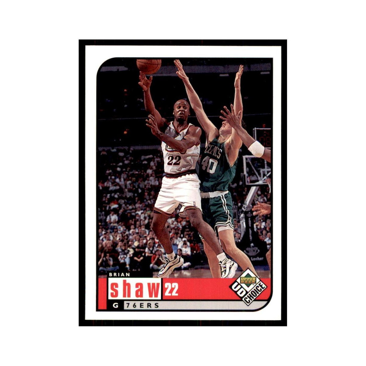 1998 UD Choice Brian Shaw Basketball Cards #108