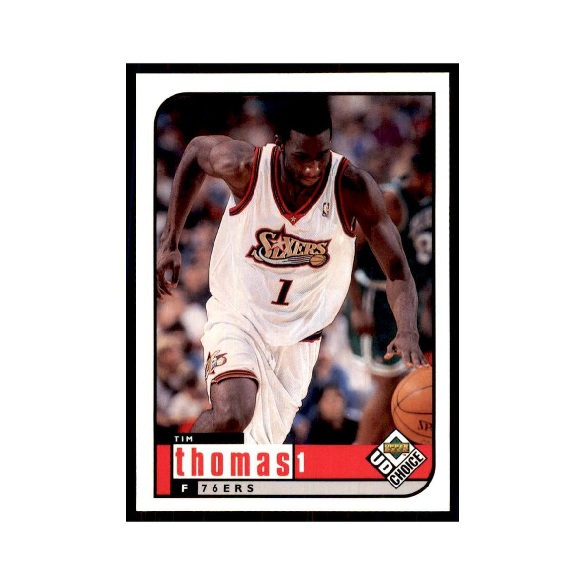 1998 UD Choice Tim Thomas Basketball Cards #107