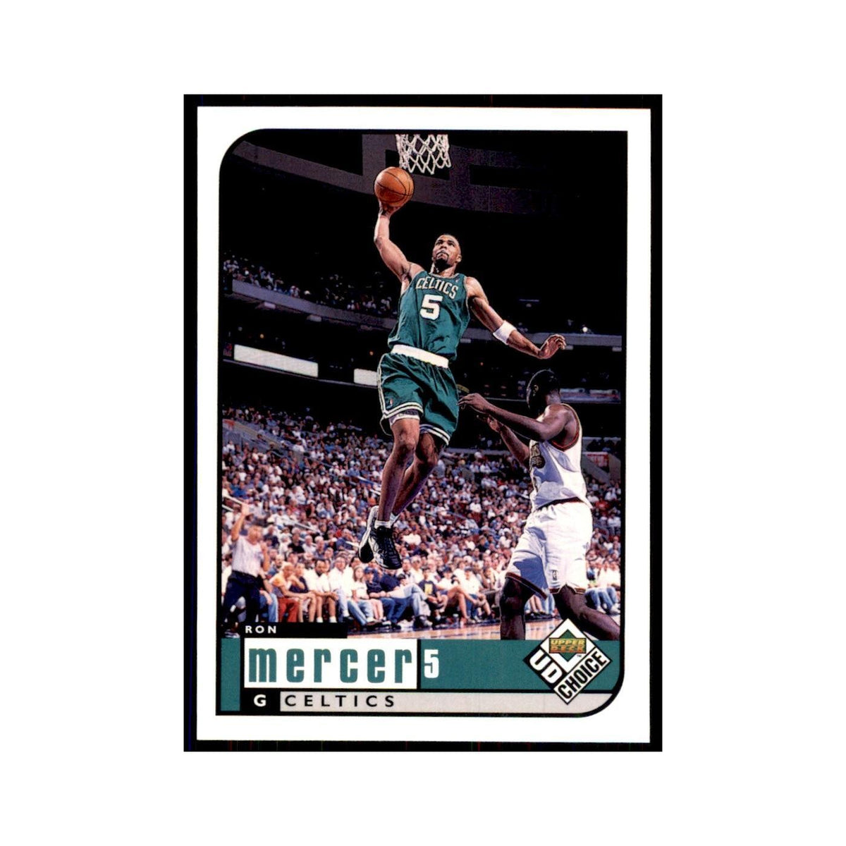 1998 UD Choice Ron Mercer Basketball Cards #7