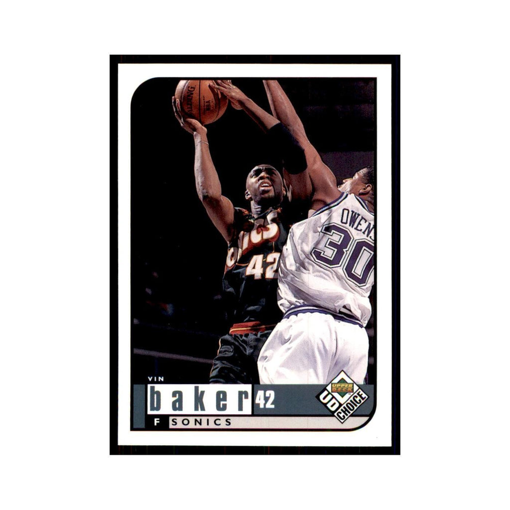 1998 UD Choice Vin Baker Basketball Cards #131