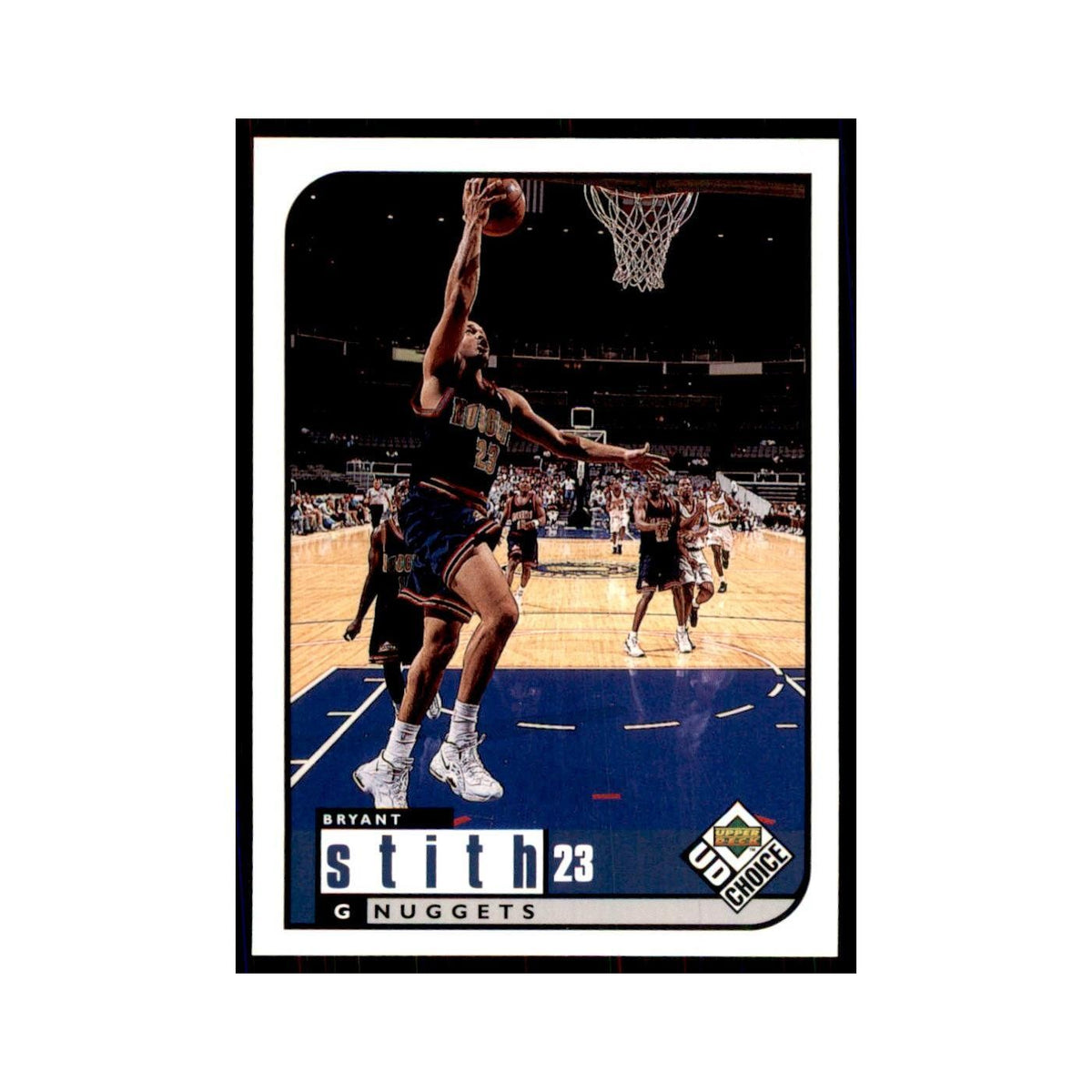 1998 UD Choice Bryant Stith Basketball Cards #36