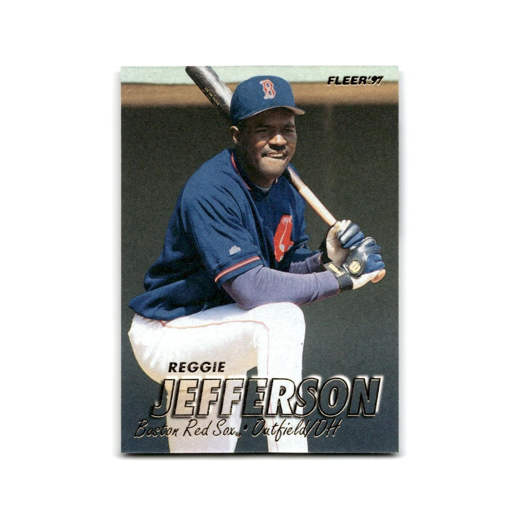Reggie Jefferson 1997 Fleer #25 Boston Red Sox Baseball Card NM