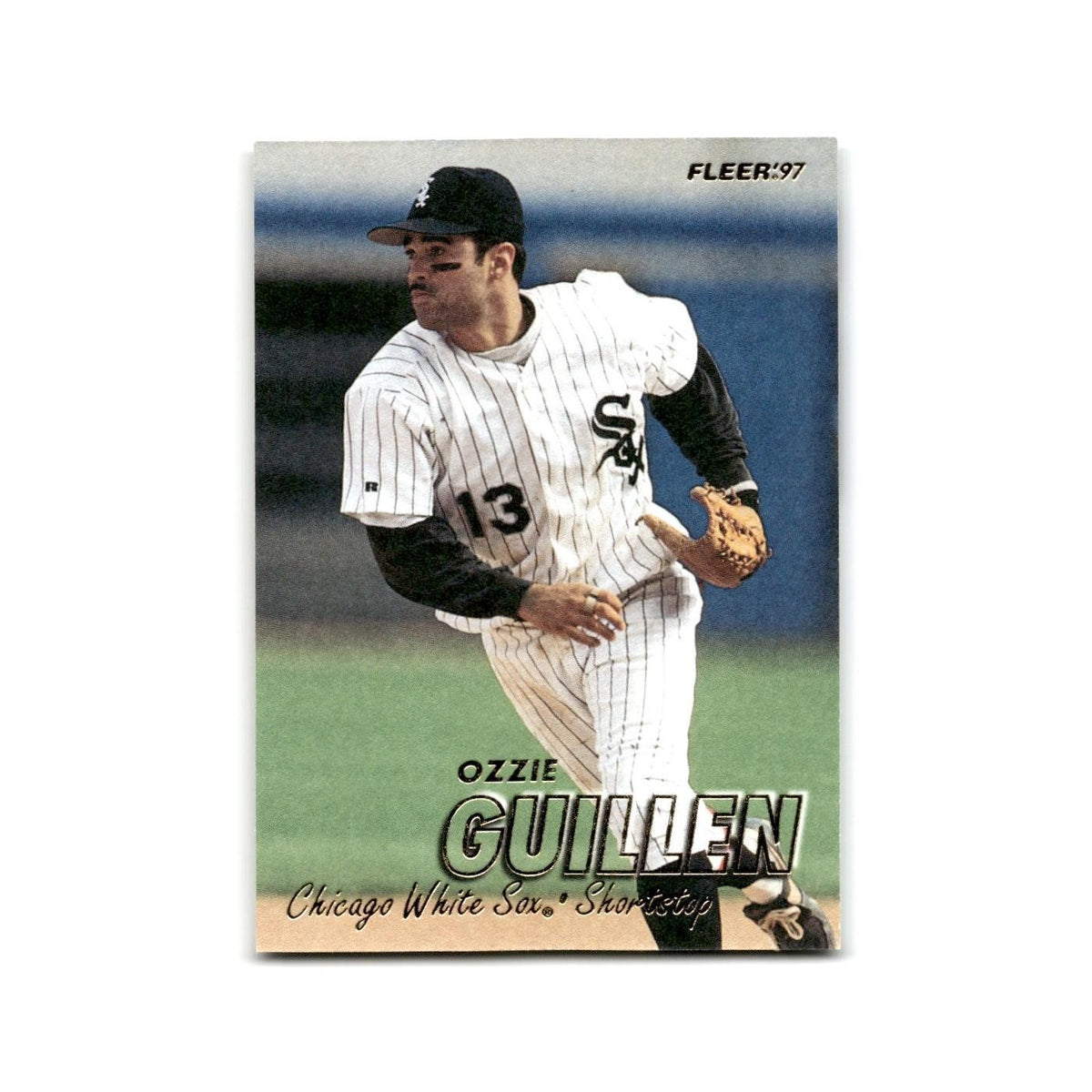 Ozzie Guillen 1997 Fleer #61 Chicago White Sox Baseball Card NM