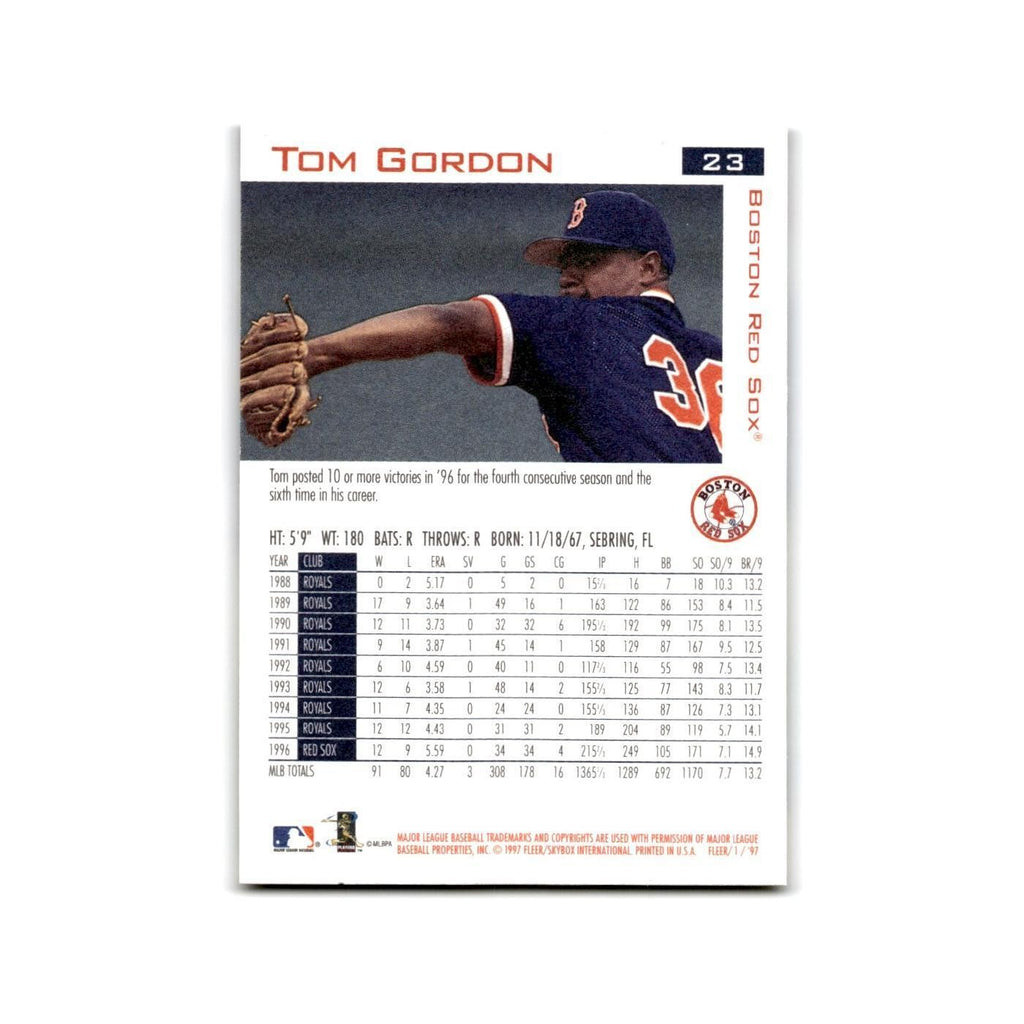 Tom Gordon 1997 Fleer #23 Boston Red Sox Baseball Card NM
