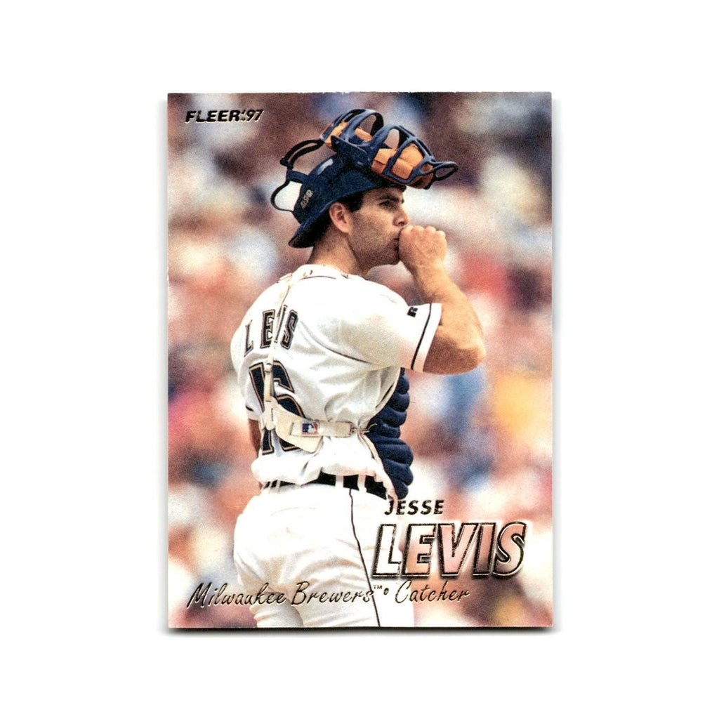 Jesse Levis 1997 Fleer #131 Milwaukee Brewers Baseball Card NM