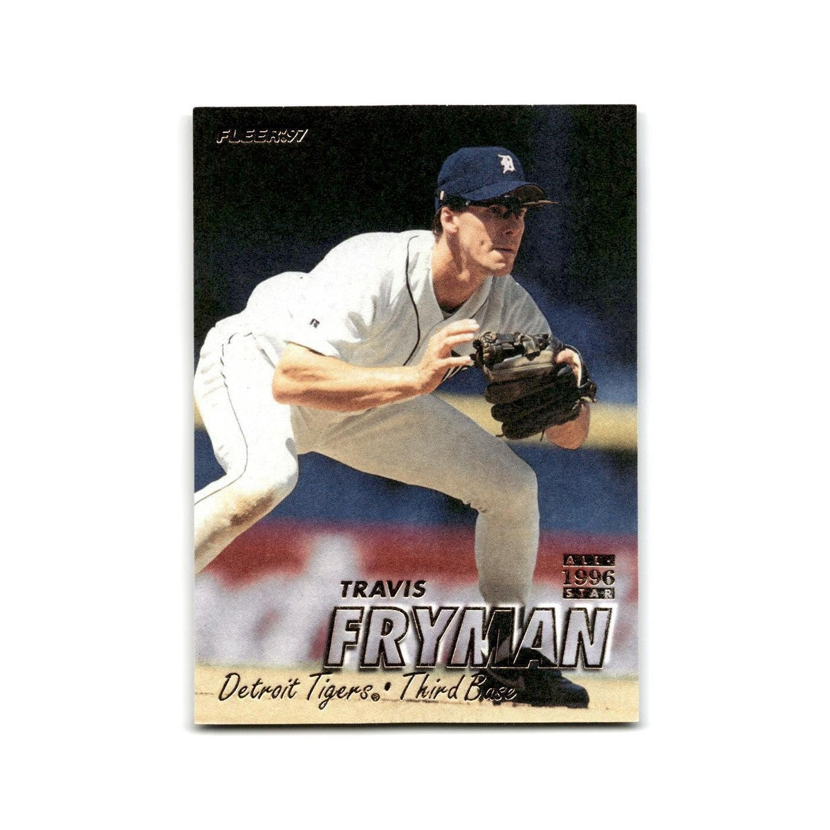 Travis Fryman 1997 Fleer #98 Detroit Tigers Baseball Card NM