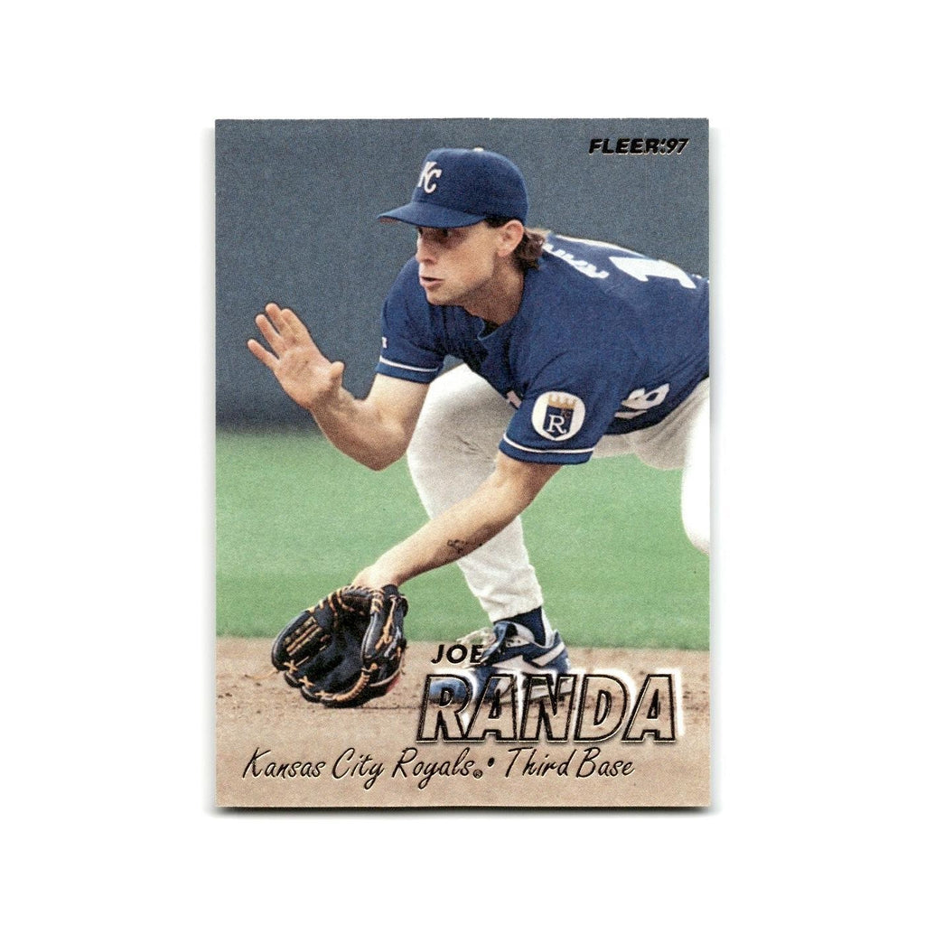 Joe Randa 1997 Fleer #120 Kansas City Royals Baseball Card NM