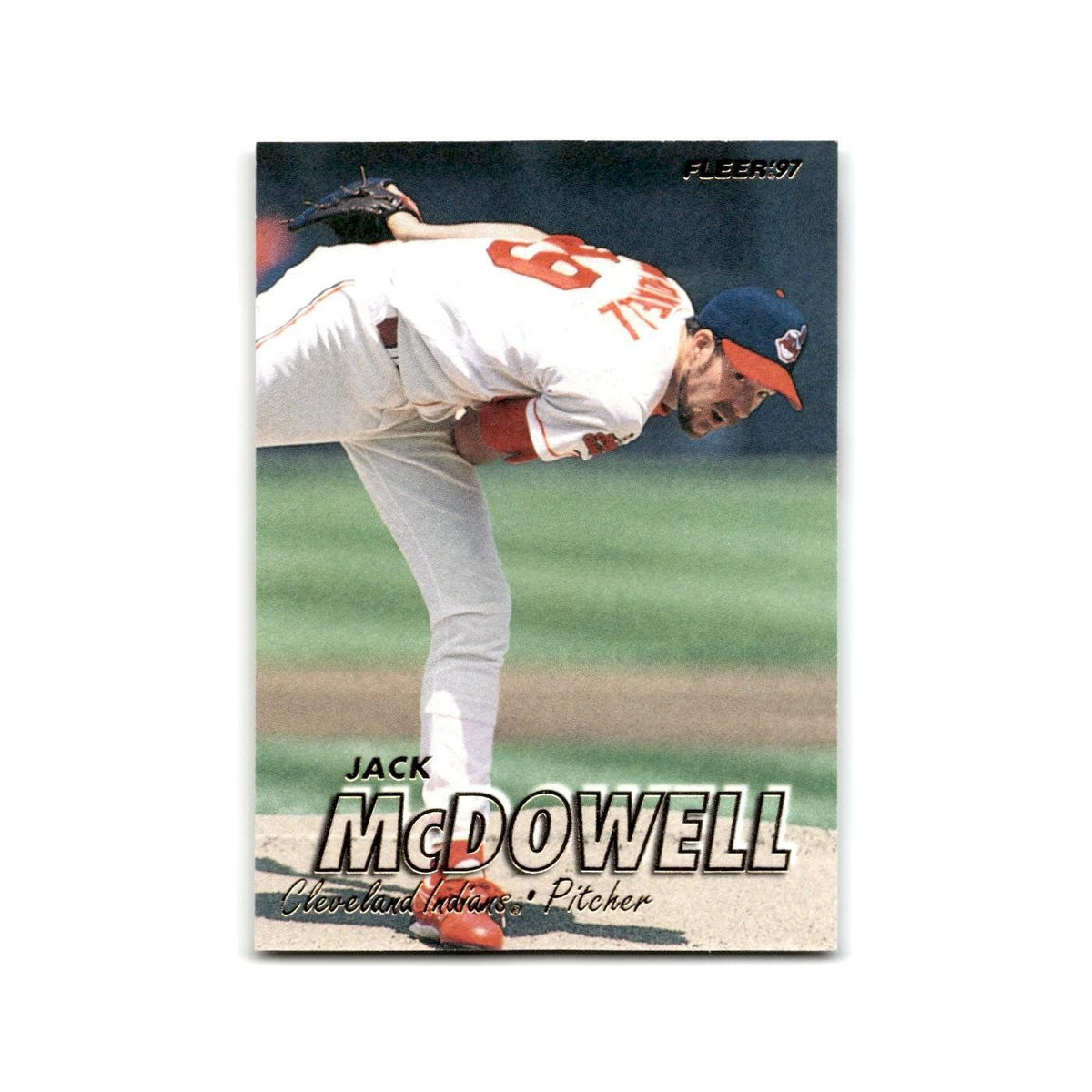 Jack McDowell 1997 Fleer #82 Cleveland Indians Baseball Card NM