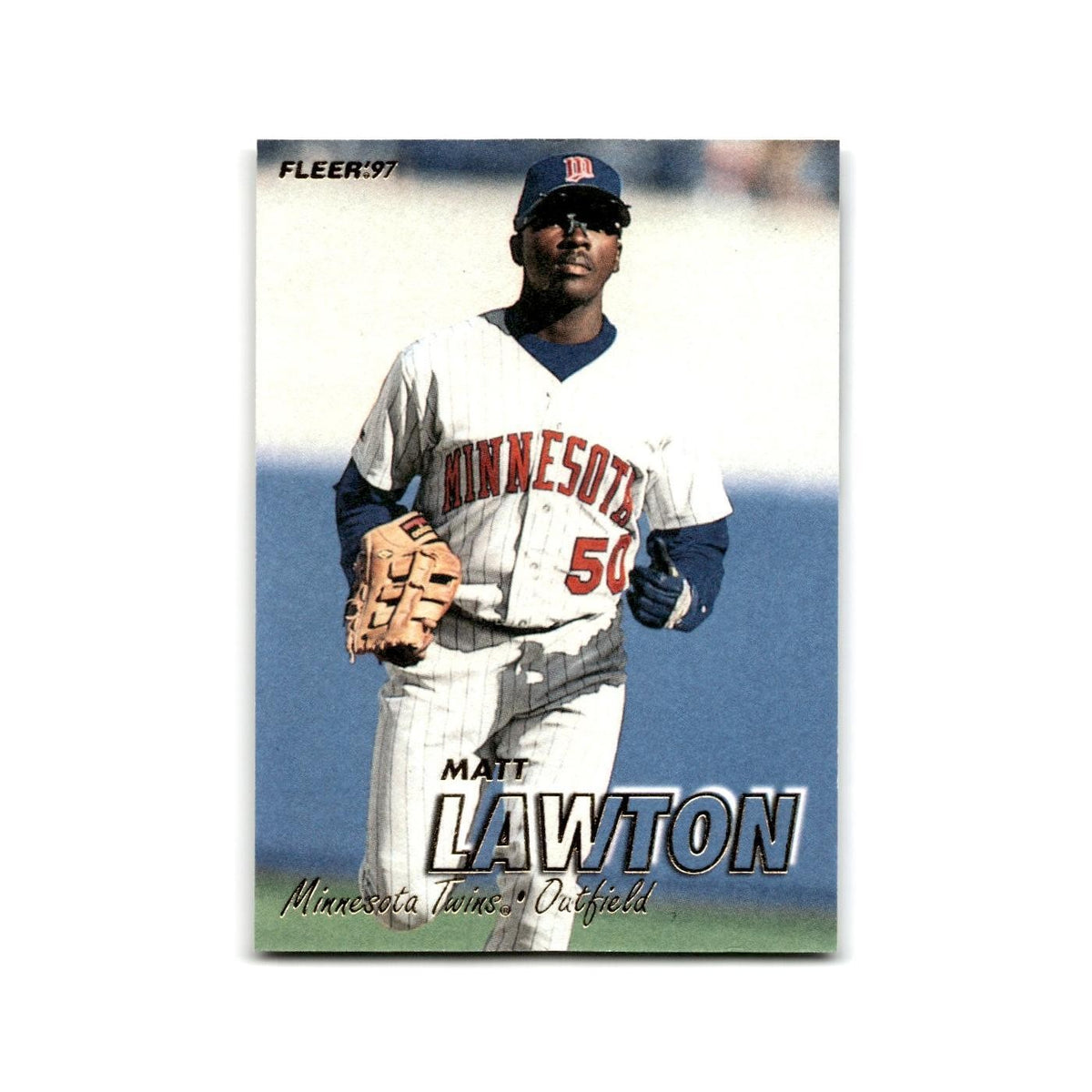 Matt Lawton 1997 Fleer #148 Minnesota Twins Baseball Card NM