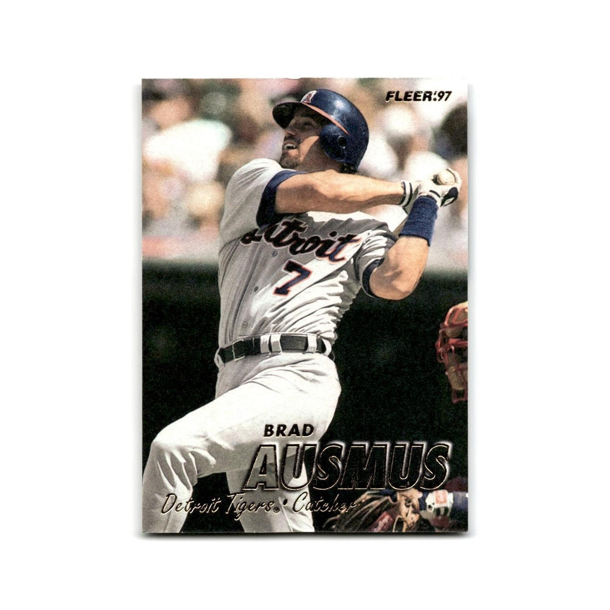 Brad Ausmus 1997 Fleer #93 Detroit Tigers Baseball Card NM
