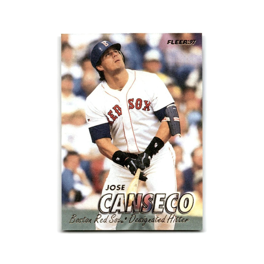 Jose Canseco 1997 Fleer #18 Boston Red Sox Baseball Card NM