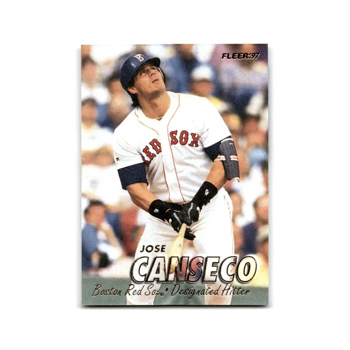 Jose Canseco 1997 Fleer #18 Boston Red Sox Baseball Card NM