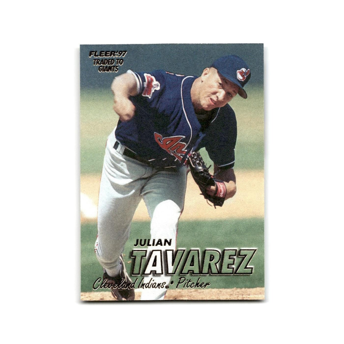 Julian Tavarez 1997 Fleer #89 Cleveland Indians Baseball Card NM