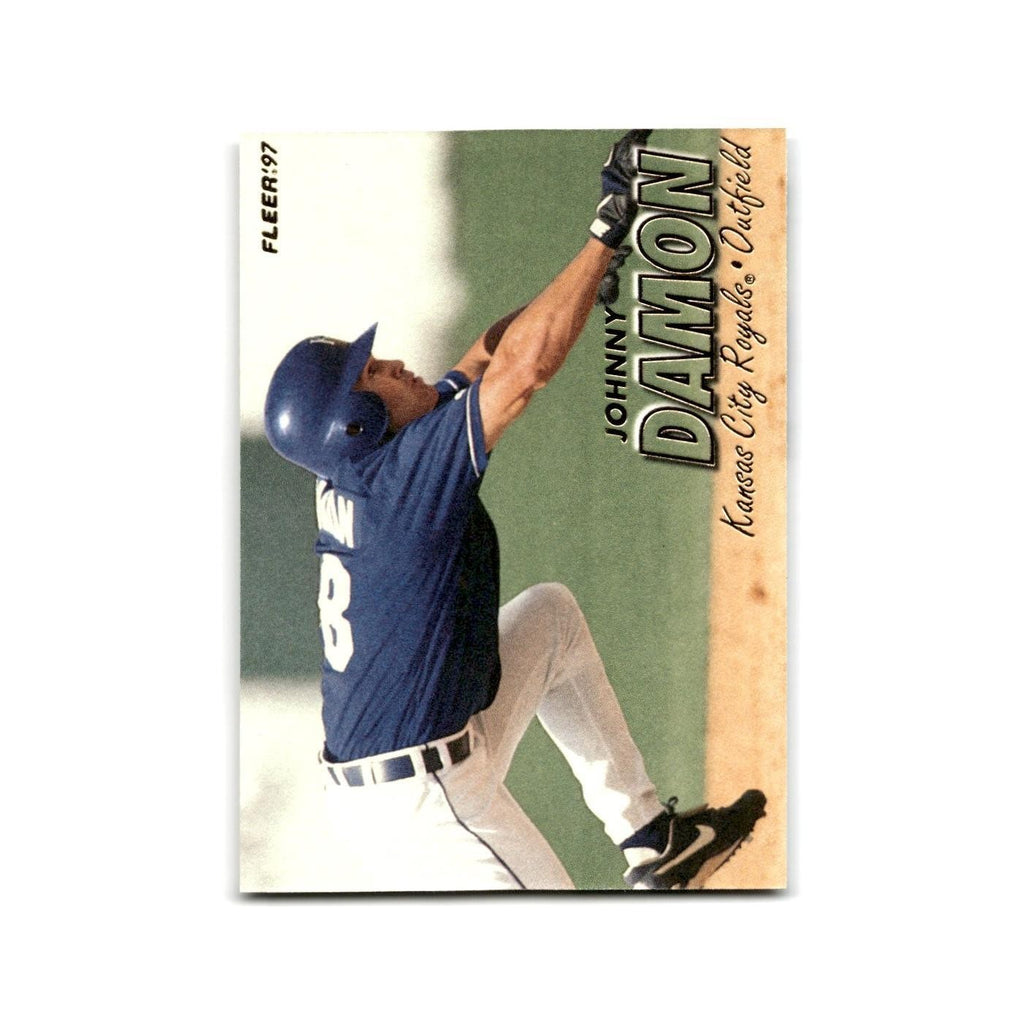 Johnny Damon 1997 Fleer #112 Kansas City Royals Baseball Card NM
