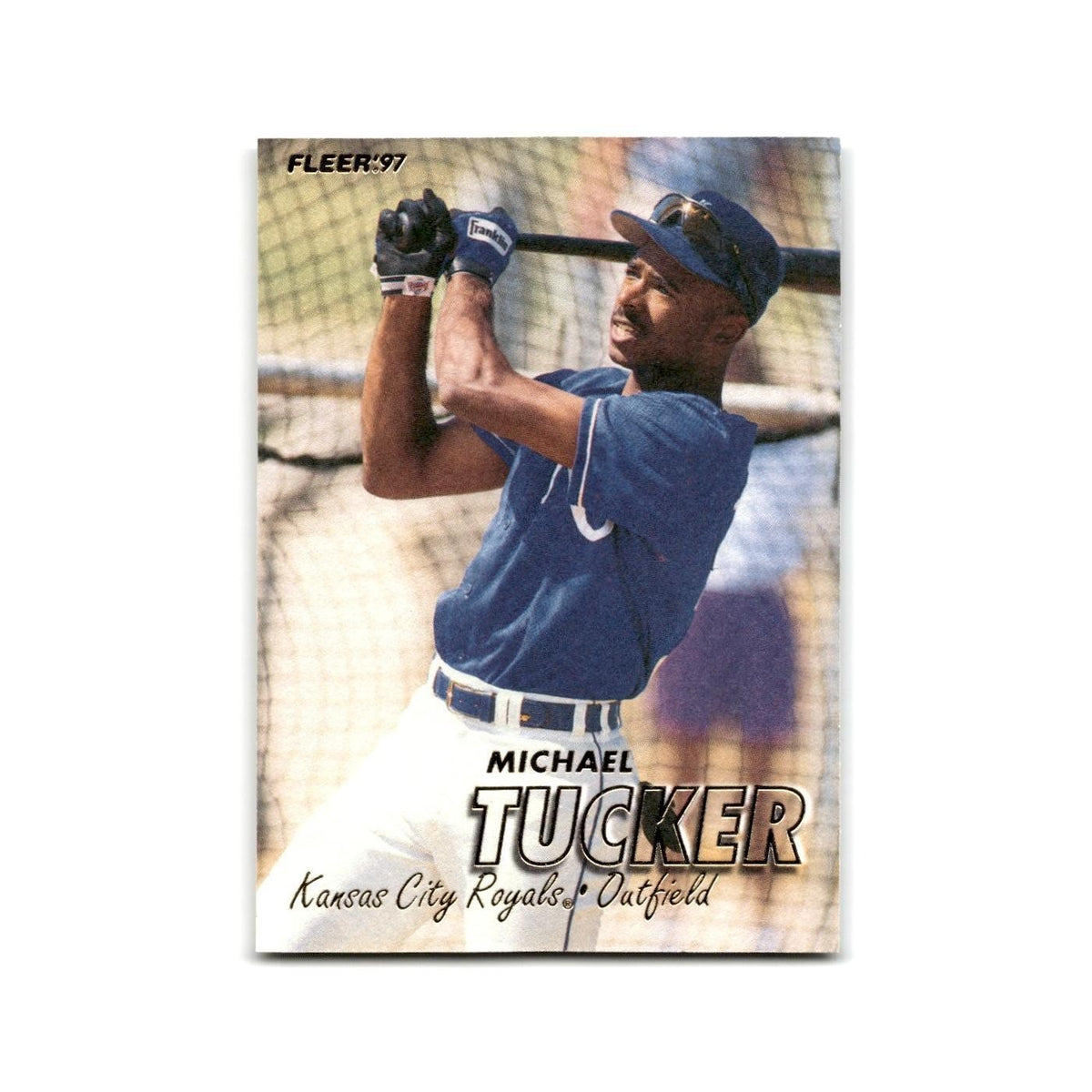 Michael Tucker 1997 Fleer #124 Kansas City Royals Baseball Card NM