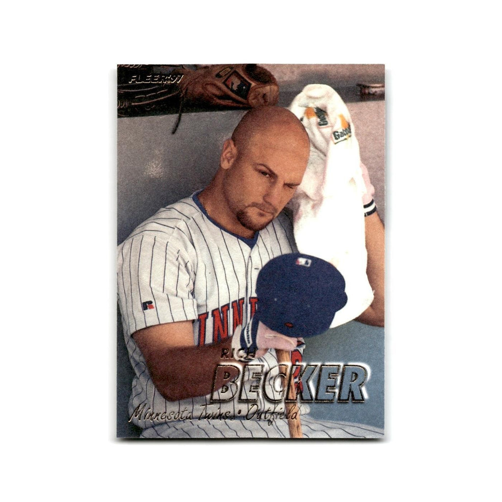 Rich Becker 1997 Fleer #143 Minnesota Twins Baseball Card NM