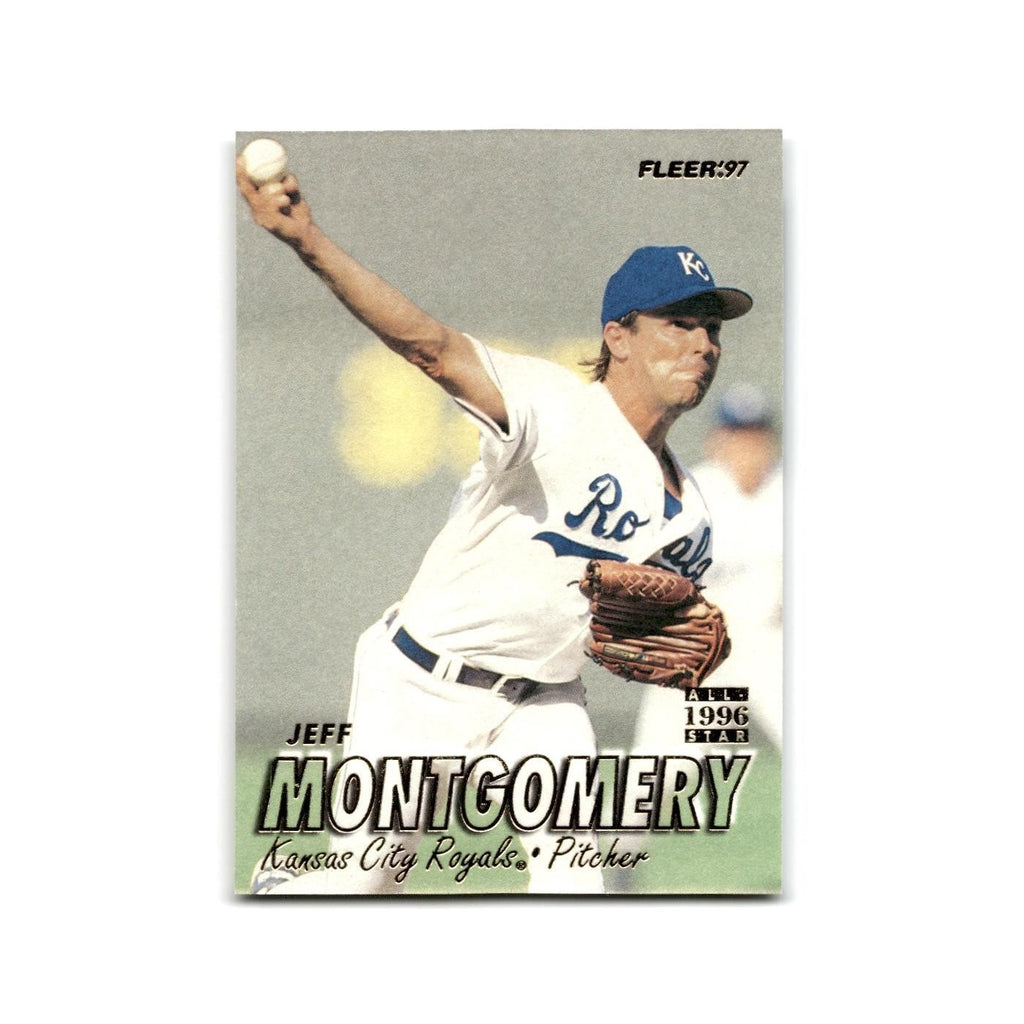 Jeff Montgomery 1997 Fleer #117 Kansas City Royals Baseball Card NM
