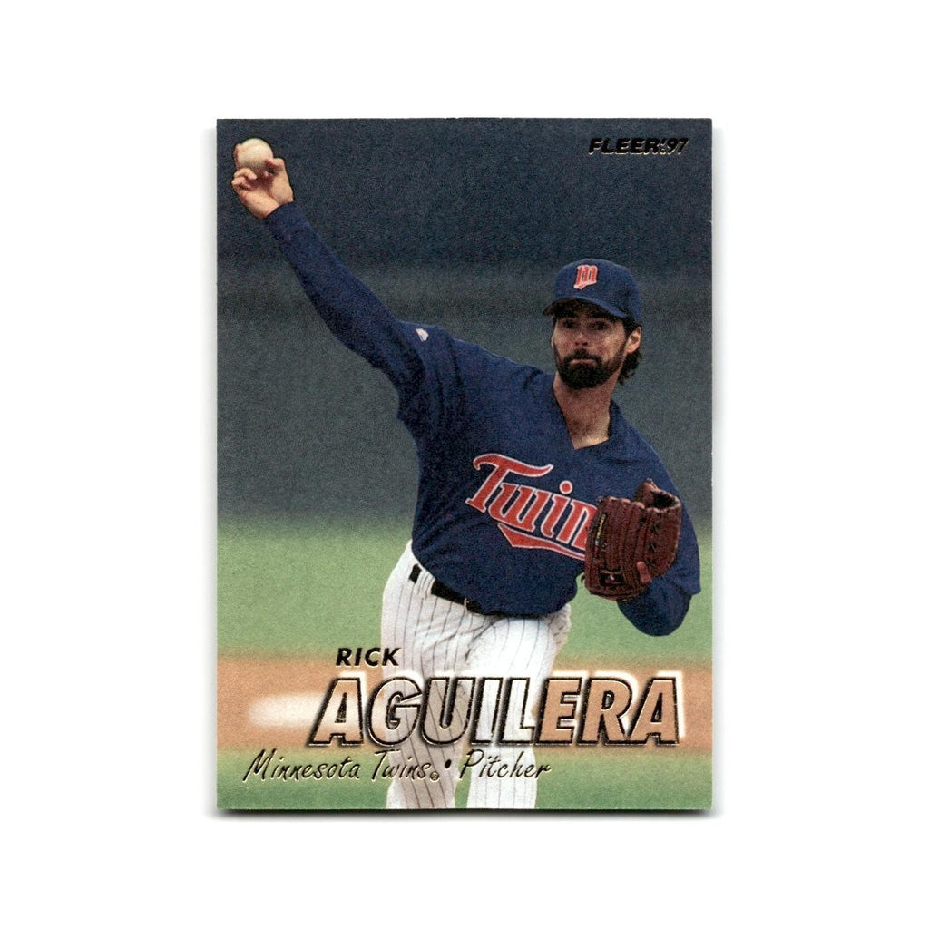 Rick Aguilera 1997 Fleer #142 Minnesota Twins Baseball Card NM