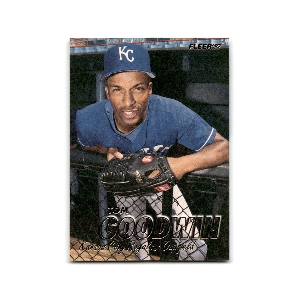 Tom Goodwin 1997 Fleer #113 Kansas City Royals Baseball Card NM