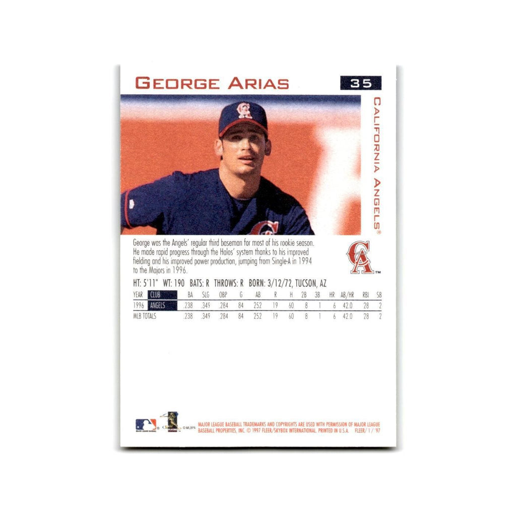 George Arias 1997 Fleer #35 California Angels NM