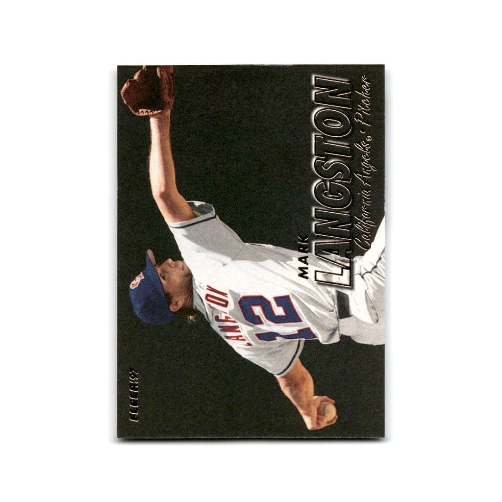 Mark Langston 1997 Fleer #48 California Angels Baseball Card NM