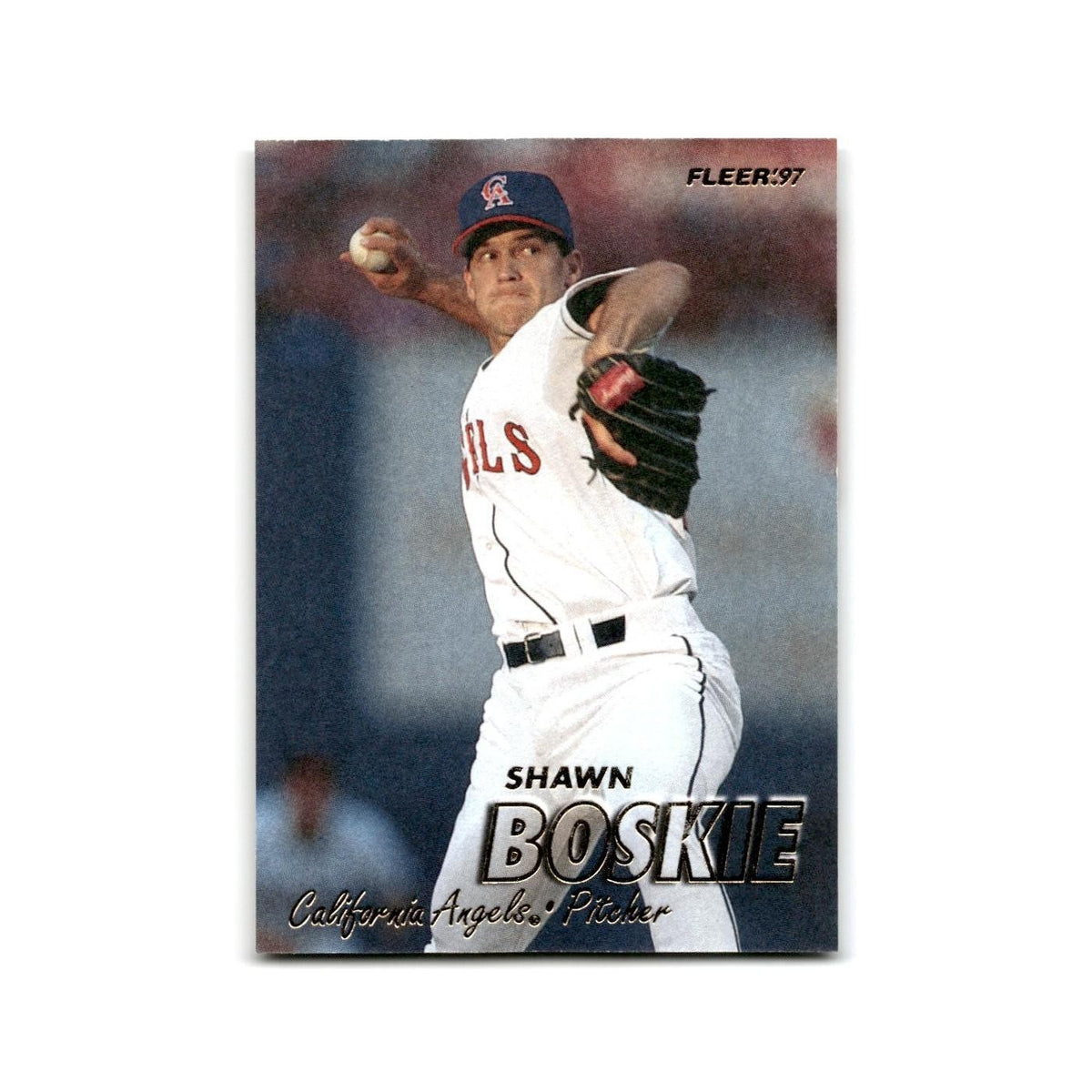 Shawn Boskie 1997 Fleer #36 California Angels NM