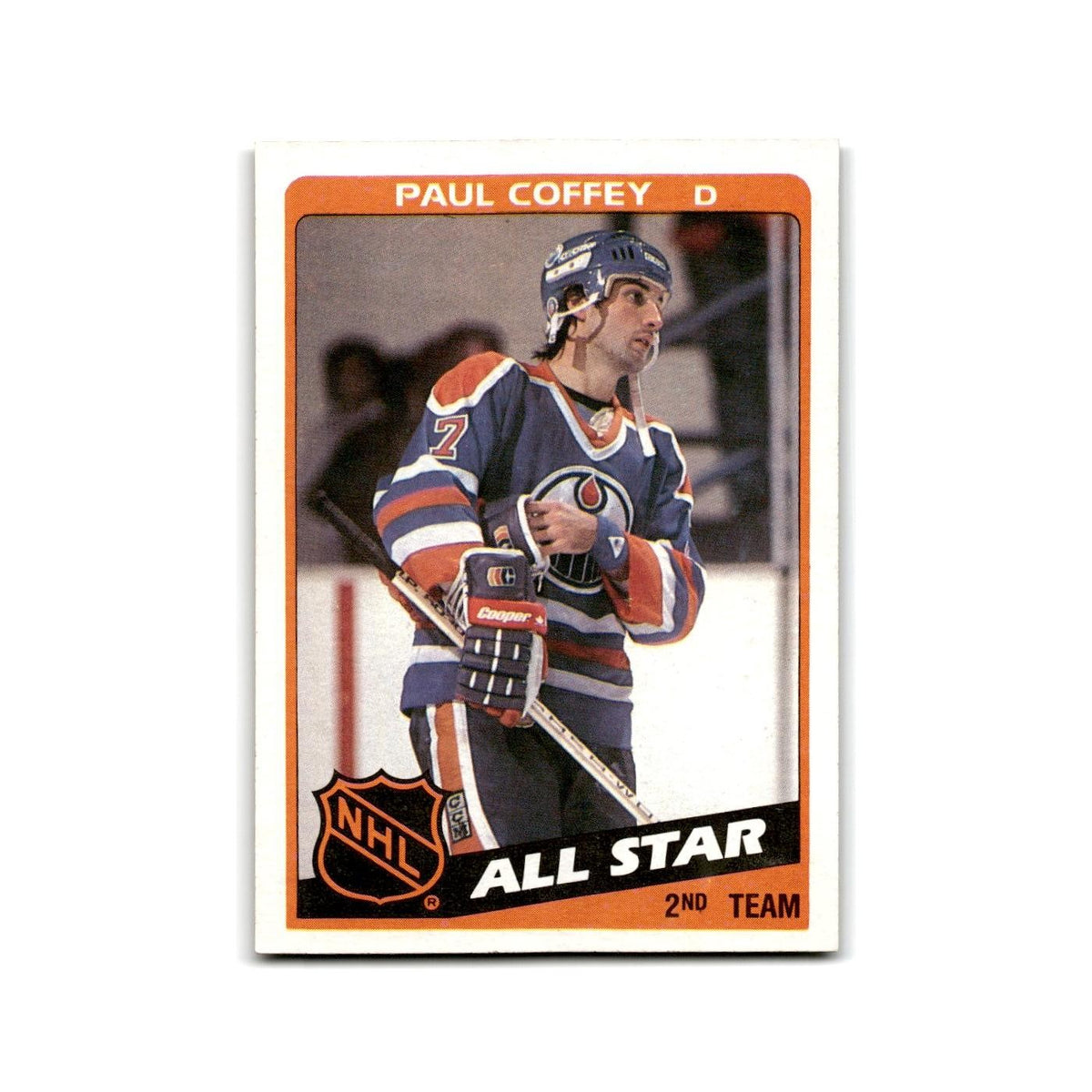1984 Topps Paul Coffey Edmonton Oilers #163