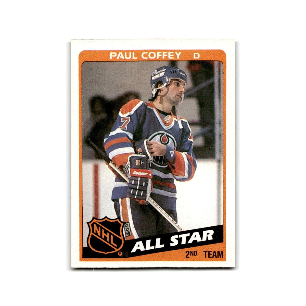 1984 Topps Paul Coffey Edmonton Oilers #163