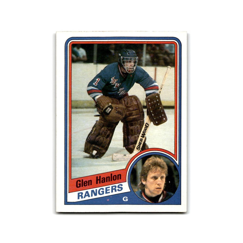 1984 Topps Glen Hanlon New York Rangers #106
