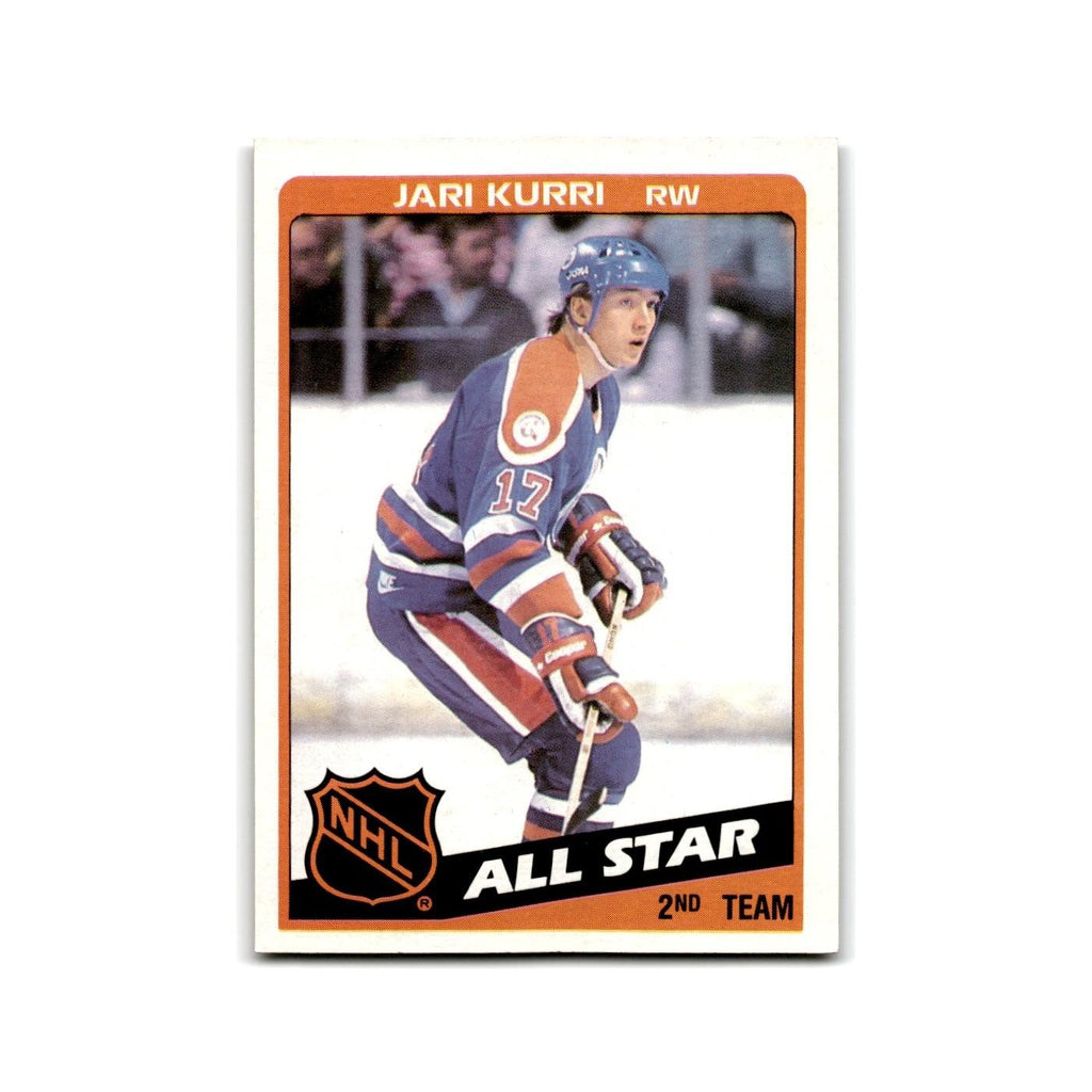 1984 Topps Jari Kurri Edmonton Oilers #161