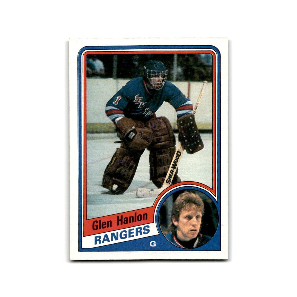 1984 Topps Glen Hanlon New York Rangers #106