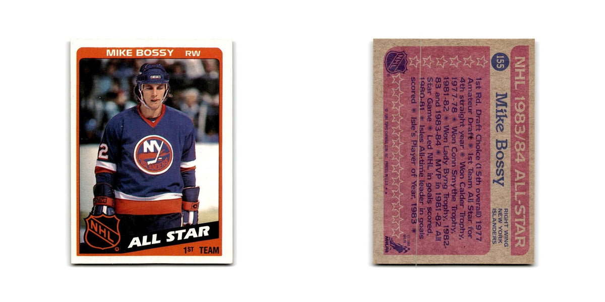 1984 Topps Mike Bossy New York Islanders #155