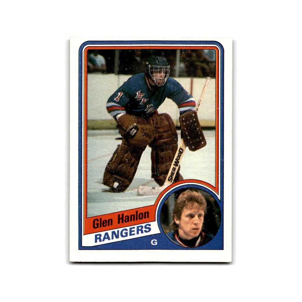 1984 Topps Glen Hanlon New York Rangers #106