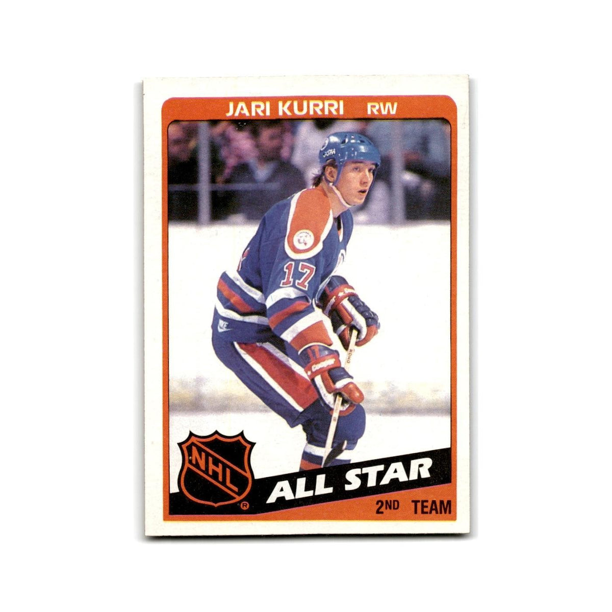 1984 Topps Jari Kurri Edmonton Oilers #161