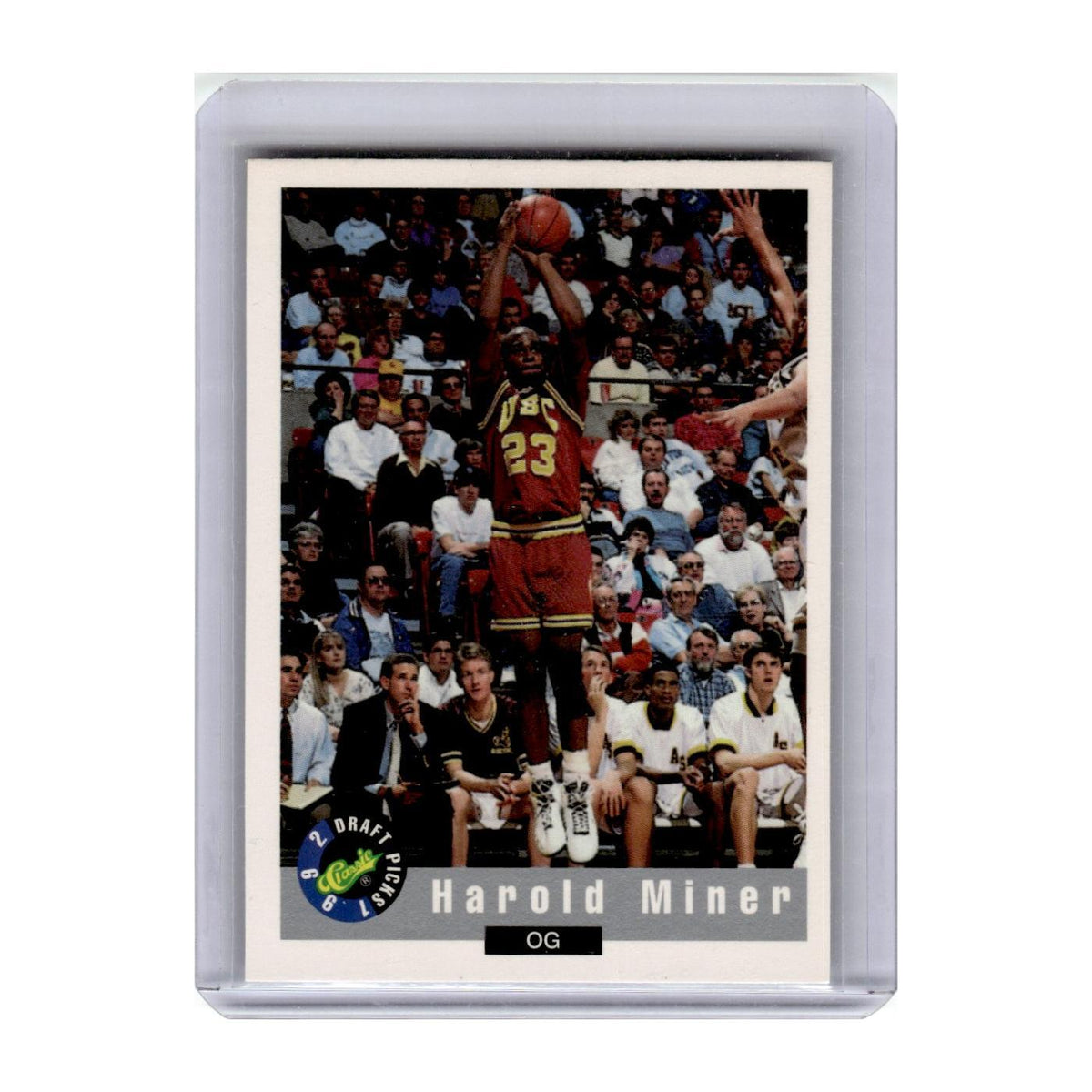 1992 Classic Draft Picks Harold Miner #84