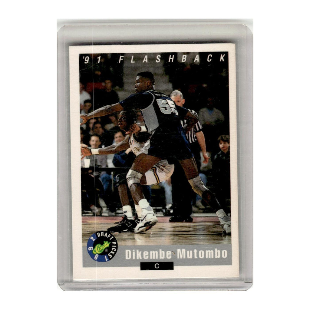 1992 Classic Draft Dikembe Mutombo Georgetown Hoyas #98