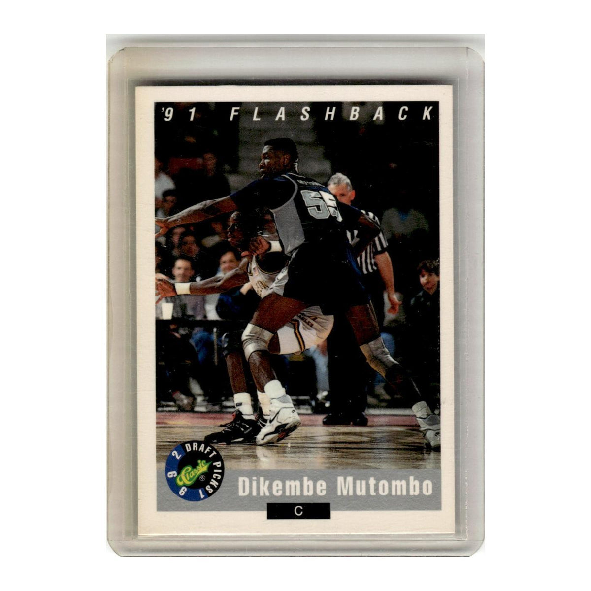 1992 Classic Draft Dikembe Mutombo Georgetown Hoyas #98