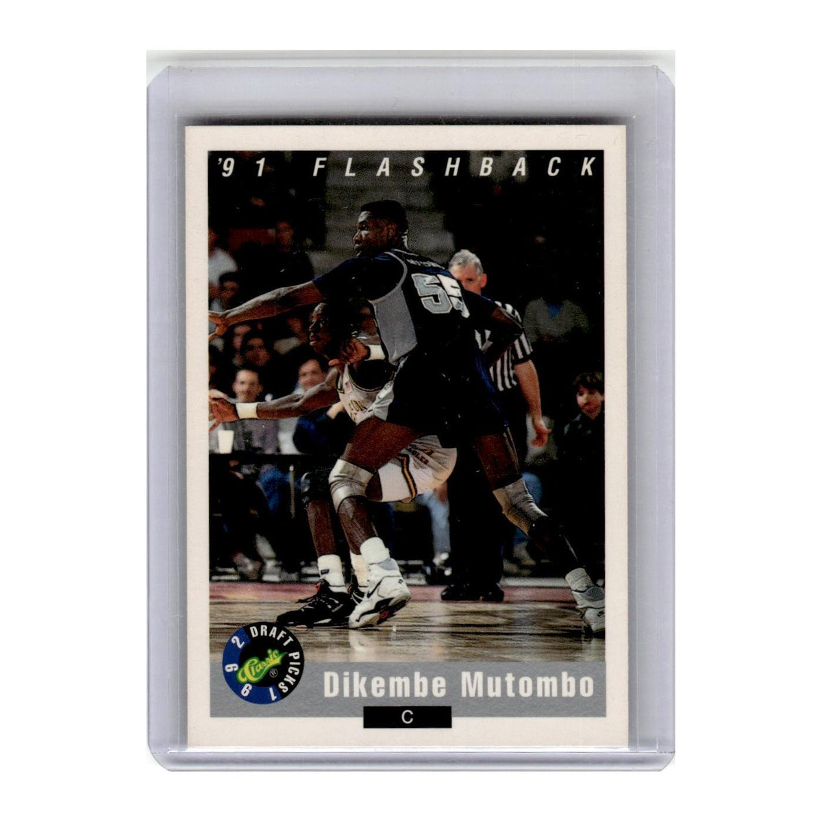 1992 Classic Draft Dikembe Mutombo Georgetown Hoyas #98
