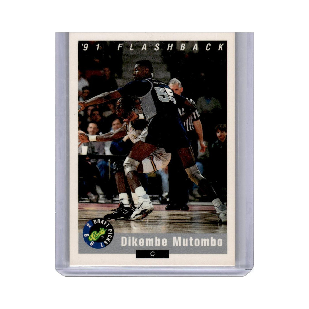 1992 Classic Draft Dikembe Mutombo Georgetown Hoyas #98