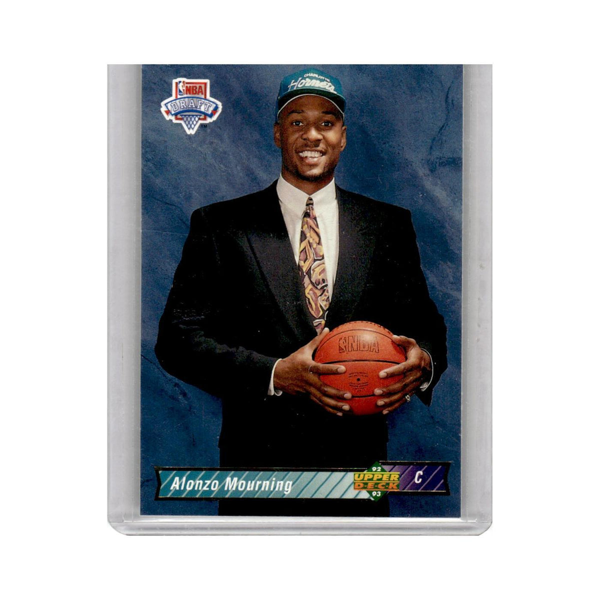 1992 Topps Alonzo Mourning Hornets #2