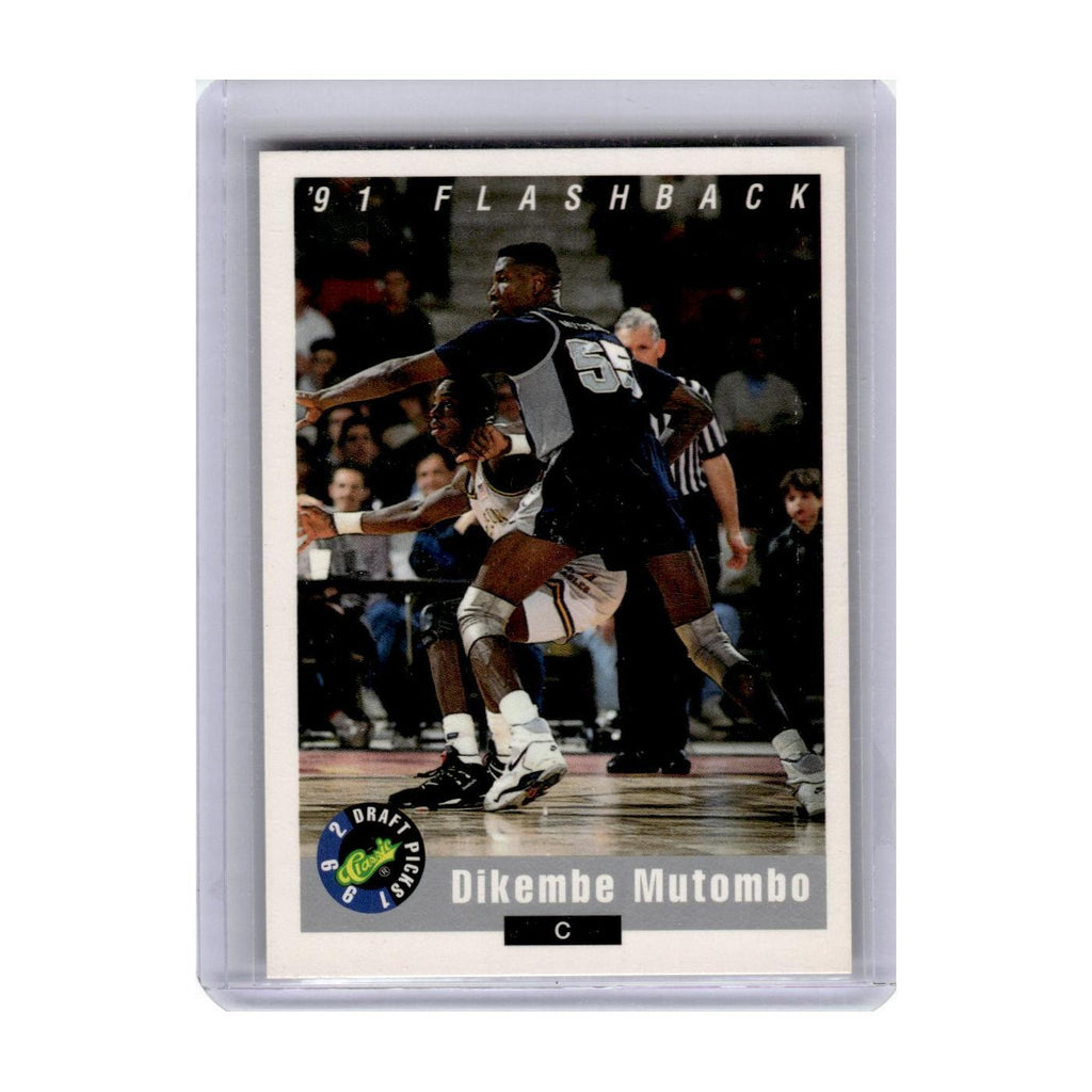 1992 Classic Draft Dikembe Mutombo Georgetown Hoyas #98